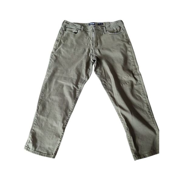 Lands End Men's Jeans Green Size 40 Five Pocket‎ Straight Leg - Picture 2 of 5